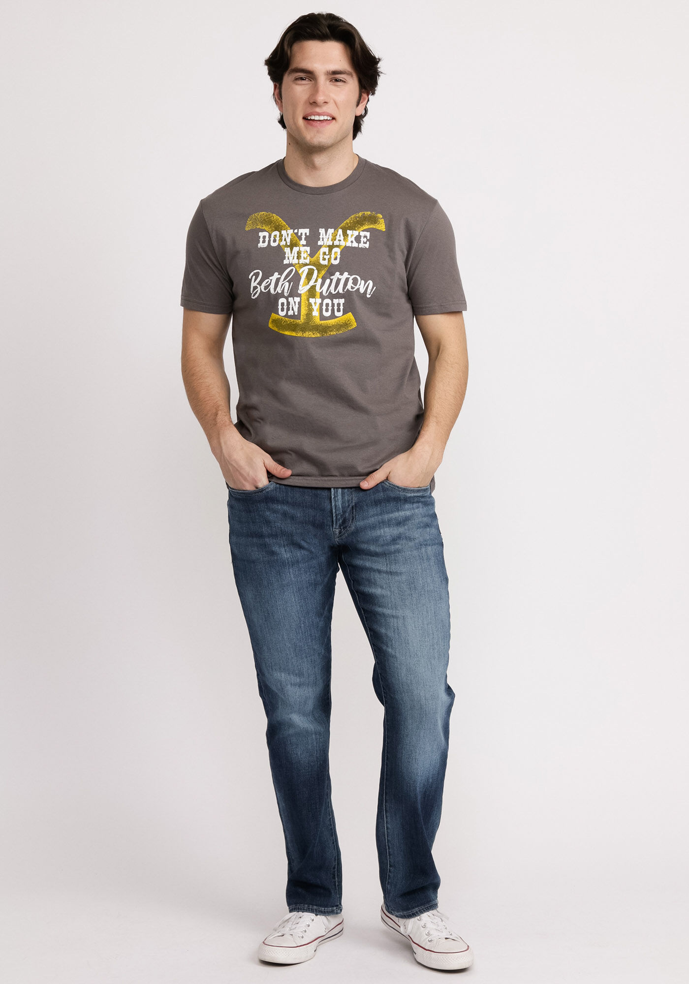 don't make go beth dutton on you graphic t-shirt Image 5