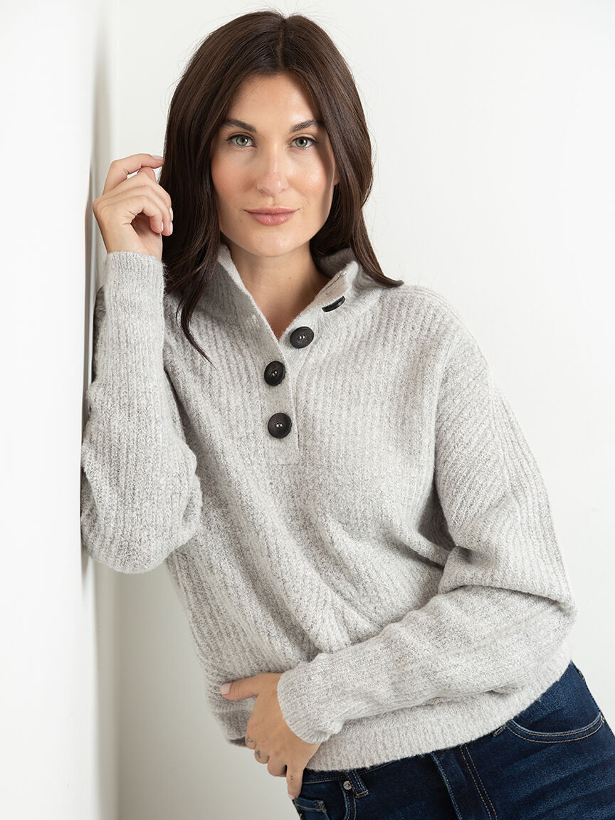 neiva henley mock neck popover Image 2