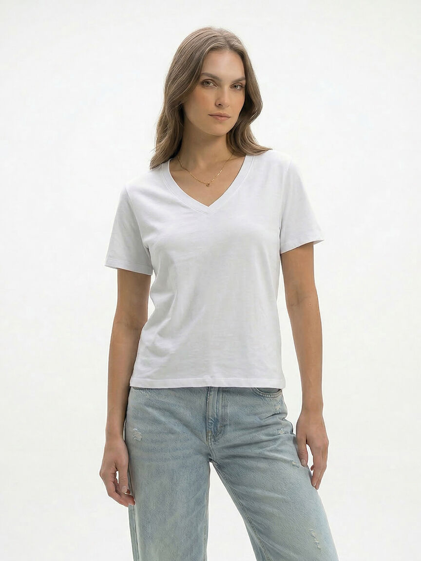 soft laundered tee