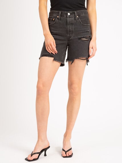 501® mid-thigh denim shorts Image 2
