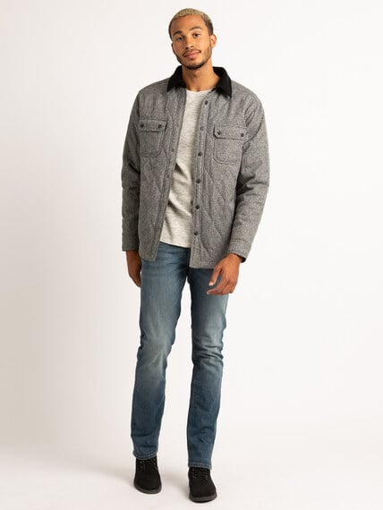 axel quilted shirt jacket Image 3