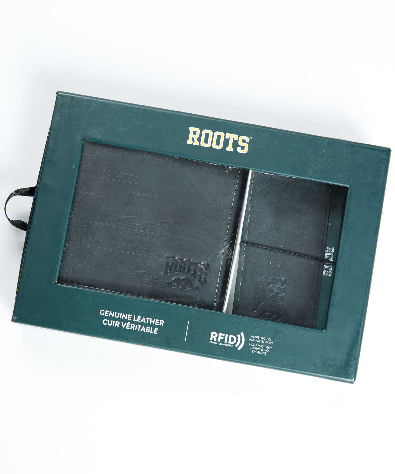 men's leather wallet and cardholder Image 1