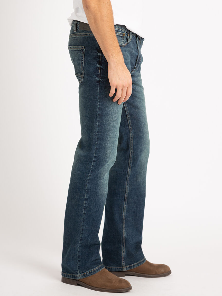 Slim stretch bootcut jeans sales