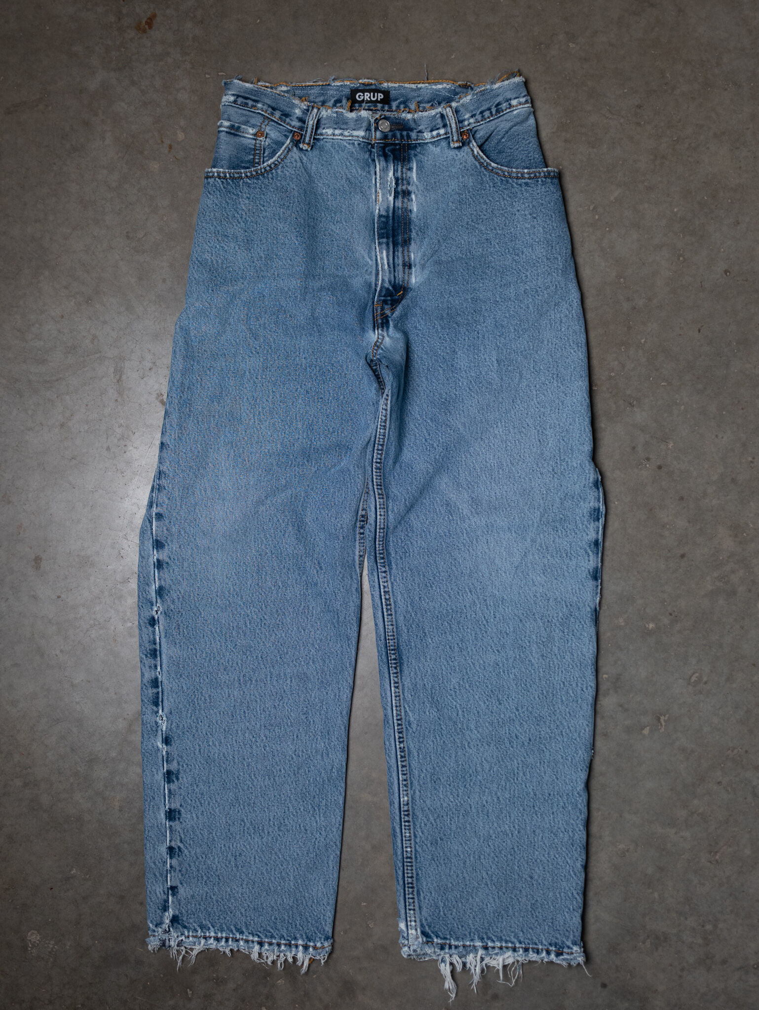 levi's 550 altered wide leg jean circa early 90s Image 1