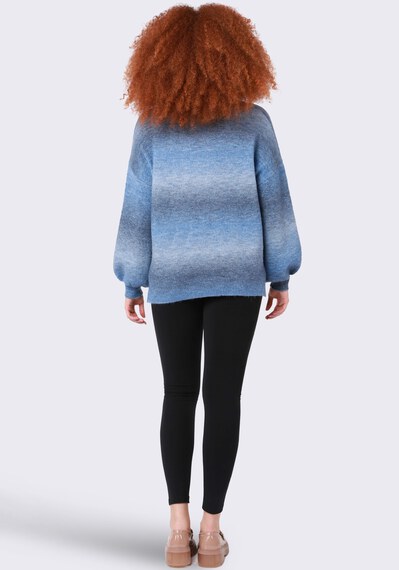 rainbow stripe popover sweater Image 2