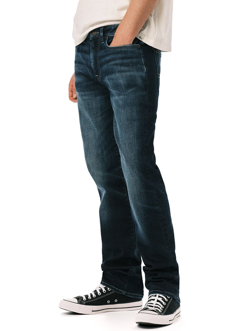 straight six jeans dark vintage wash