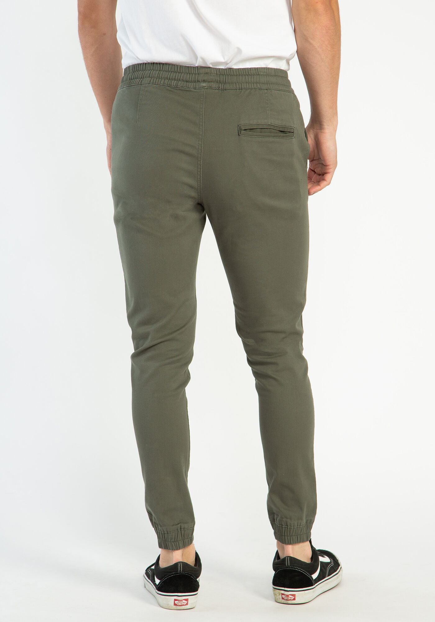 twill stretch jogger Image 2