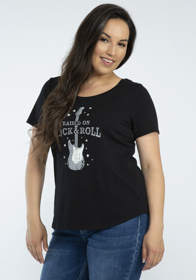 rock and roll graphic tee Image 3