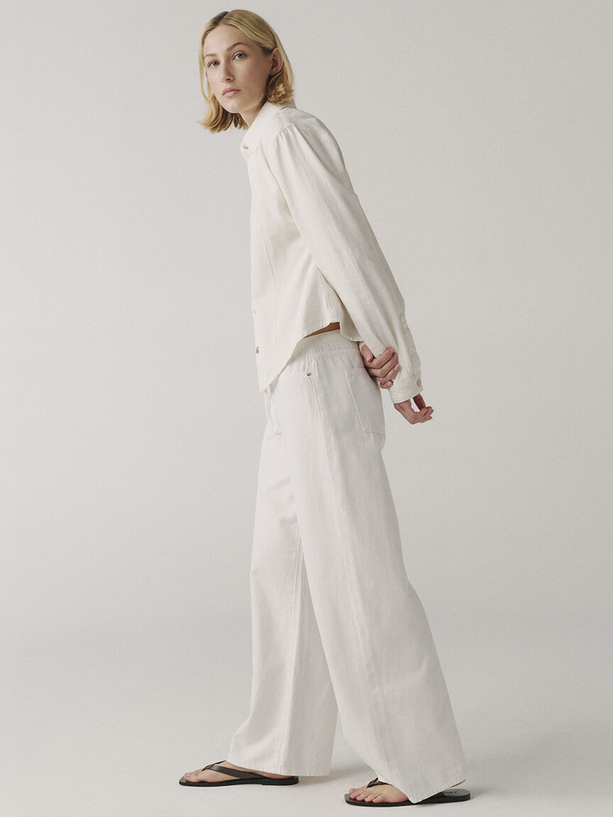 PMI western denim shirt