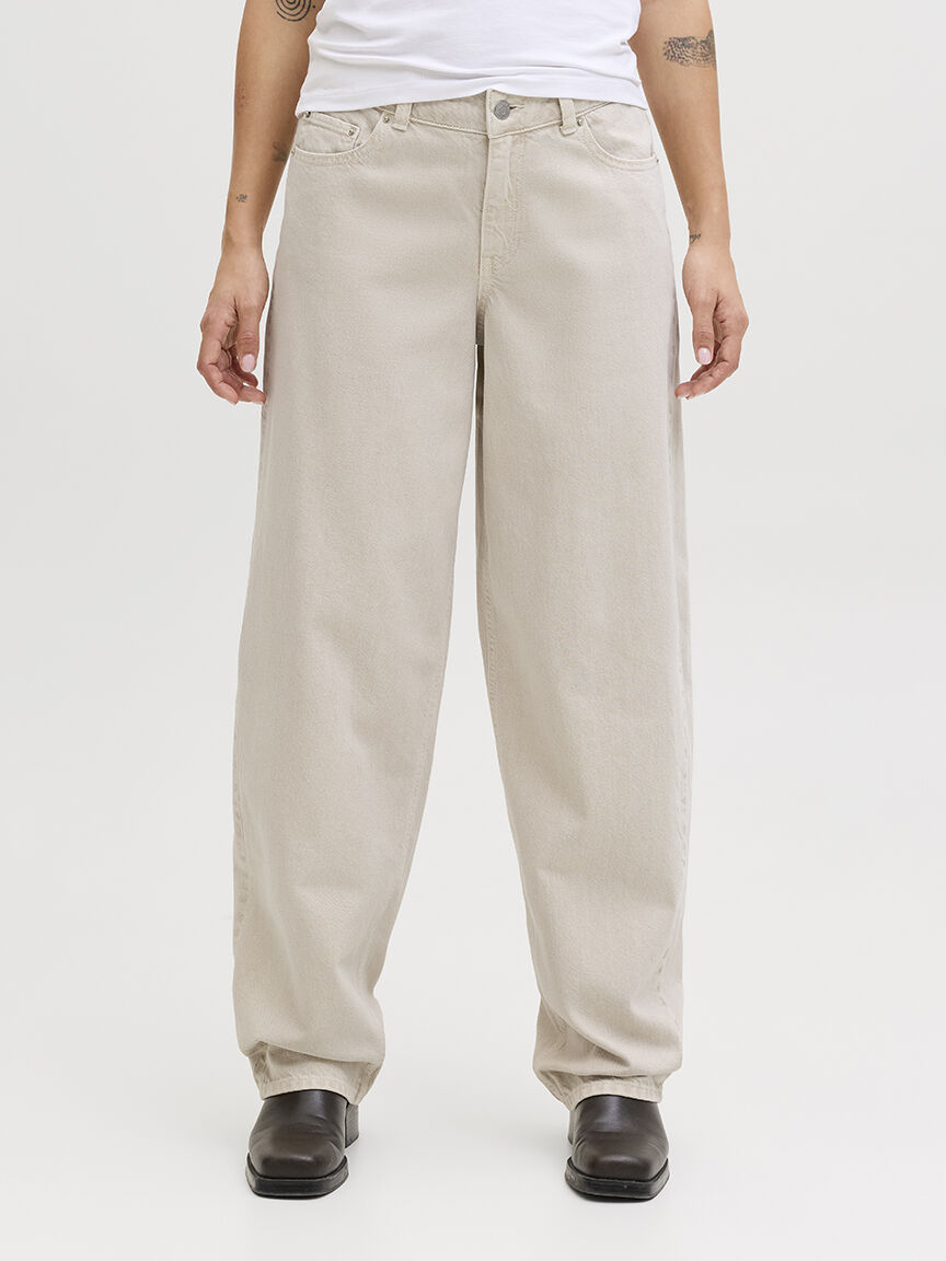fuji barrel leg jean ecru