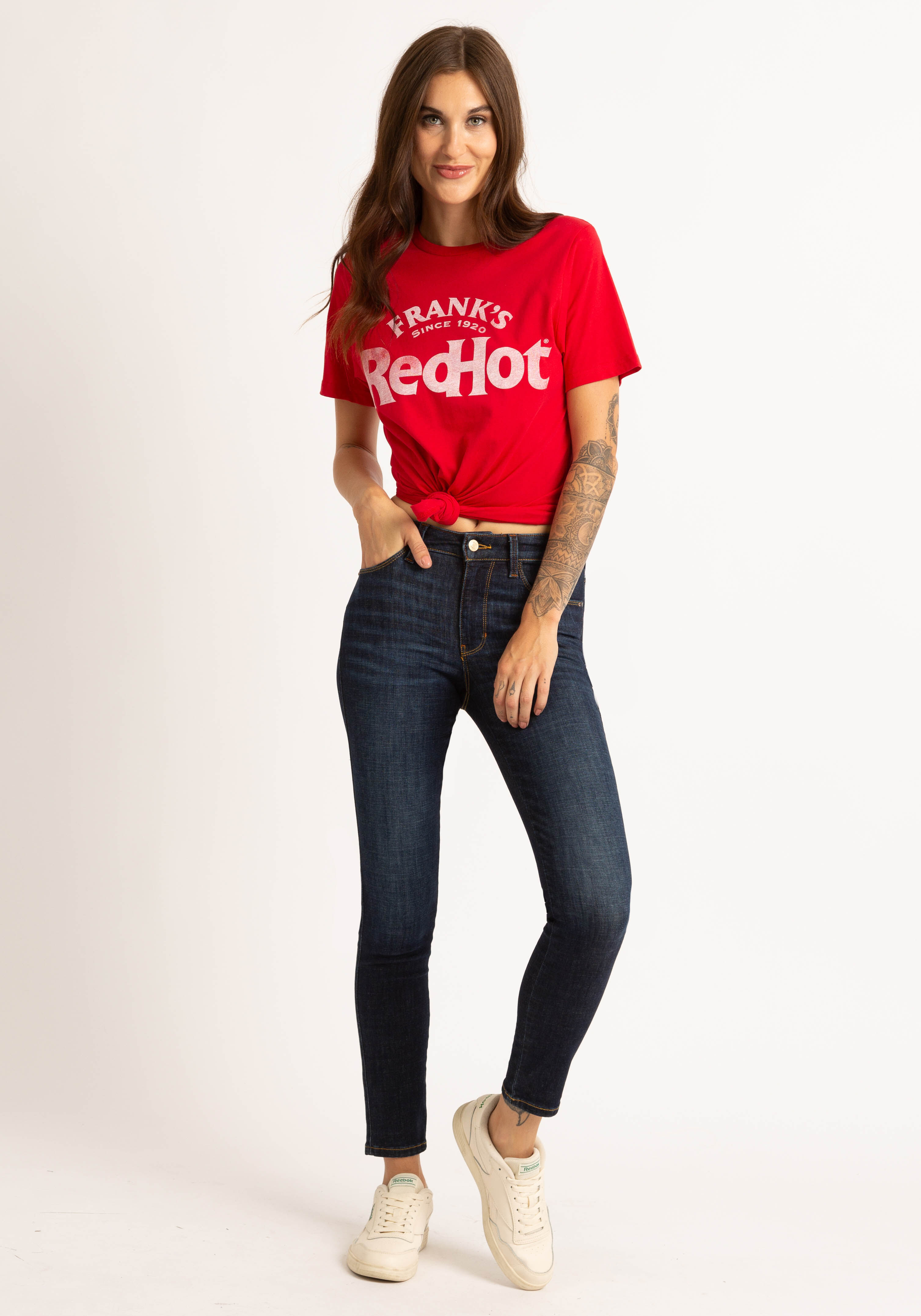 frank's red hot logo t-shirt Image 3