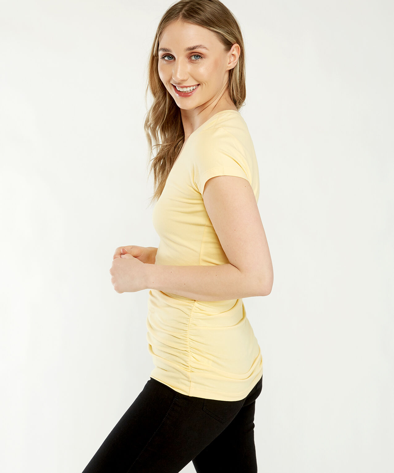 jenny ruched sp21 Image 3