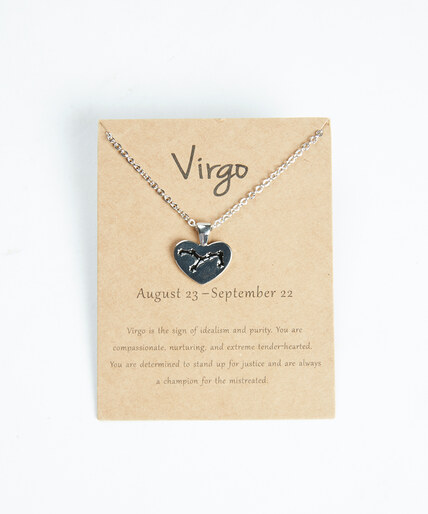virgo zodiac necklace Image 1