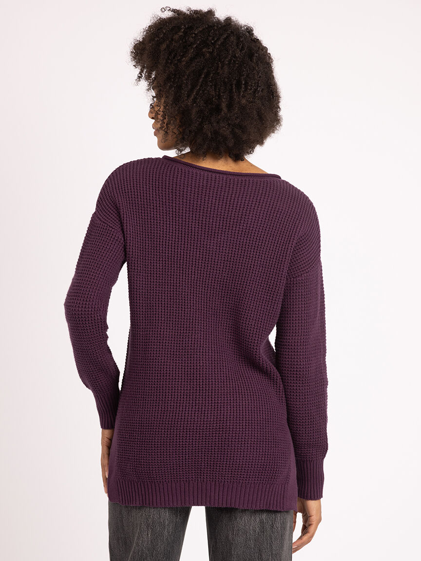 nevis v neck sweater Image 5