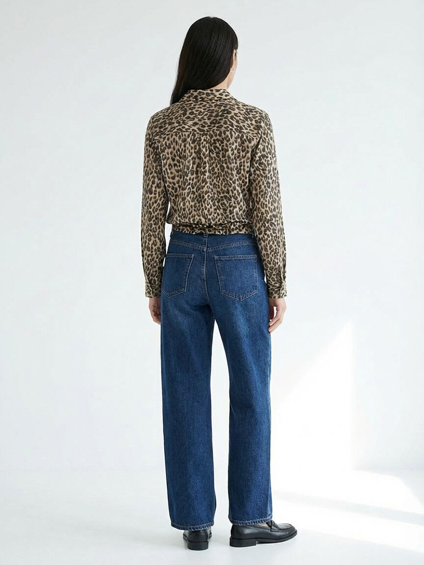 nova long sleeve knot shirt