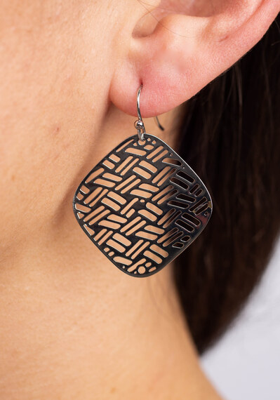 geo pattern earrings geo pattern earrings Image 2
