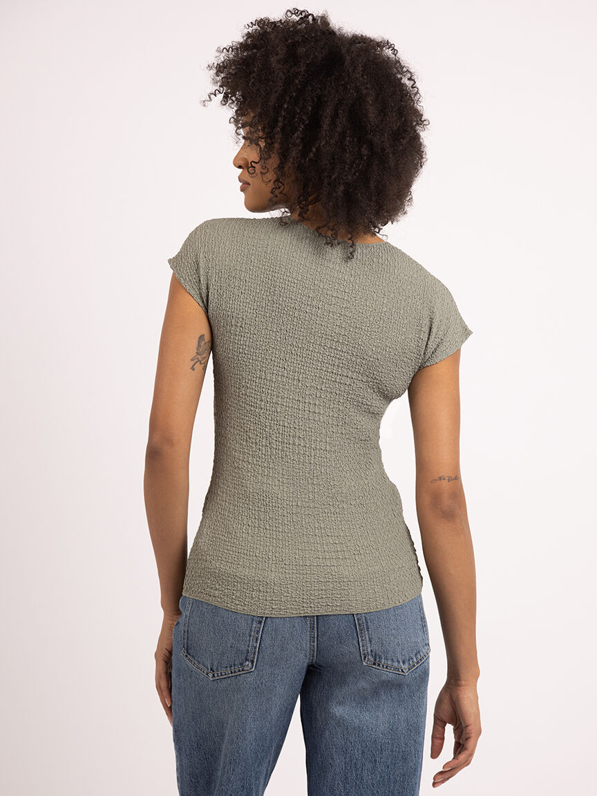 trina crew neck t-shirt Image 4