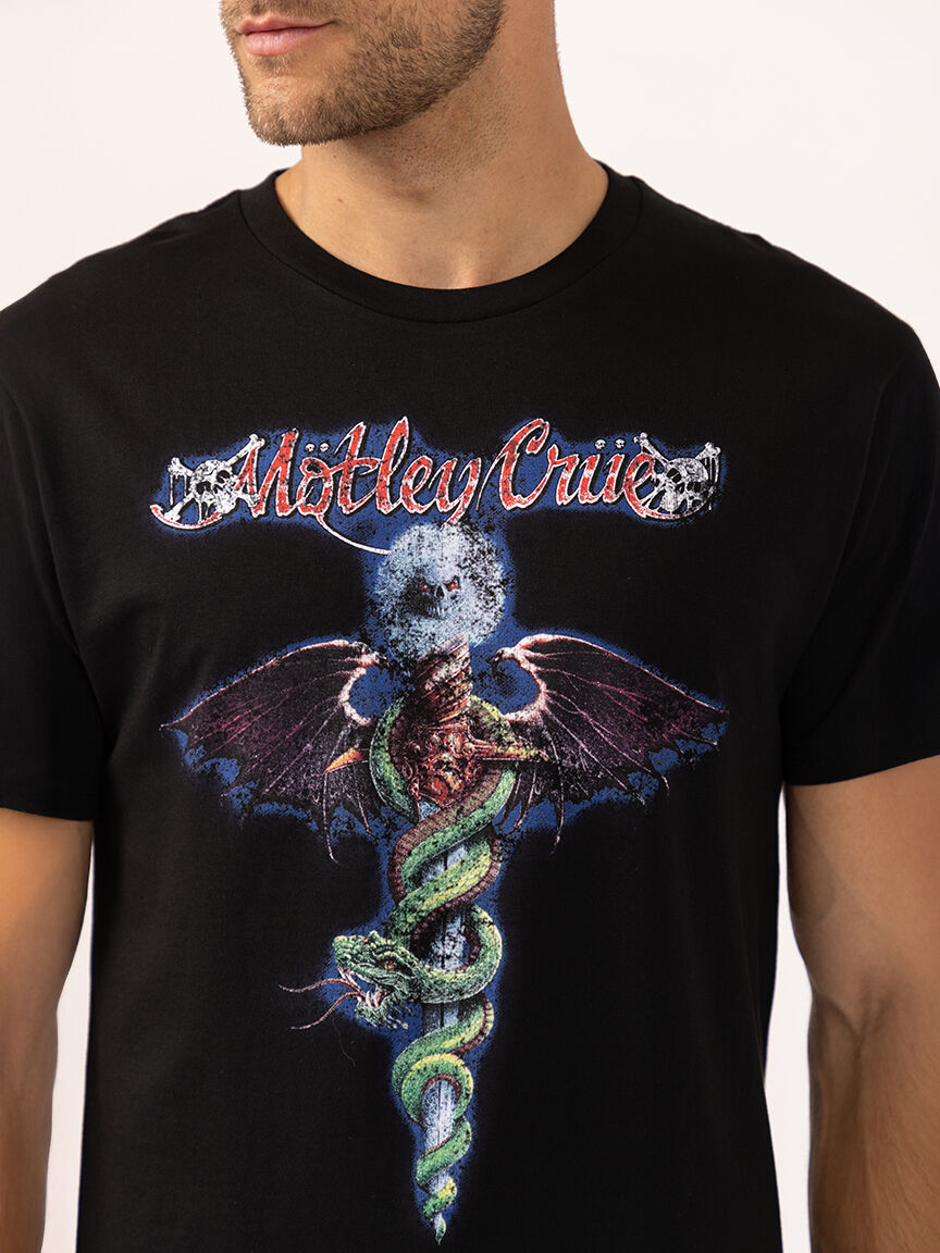 unisex motley crue graphic tee Image 4