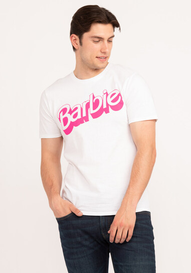 vintage barbie logo t-shirt