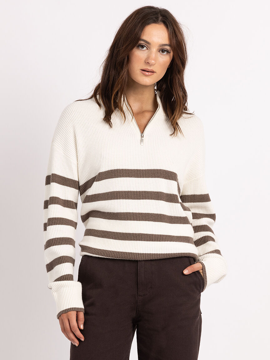 Quarter zip mock neck online