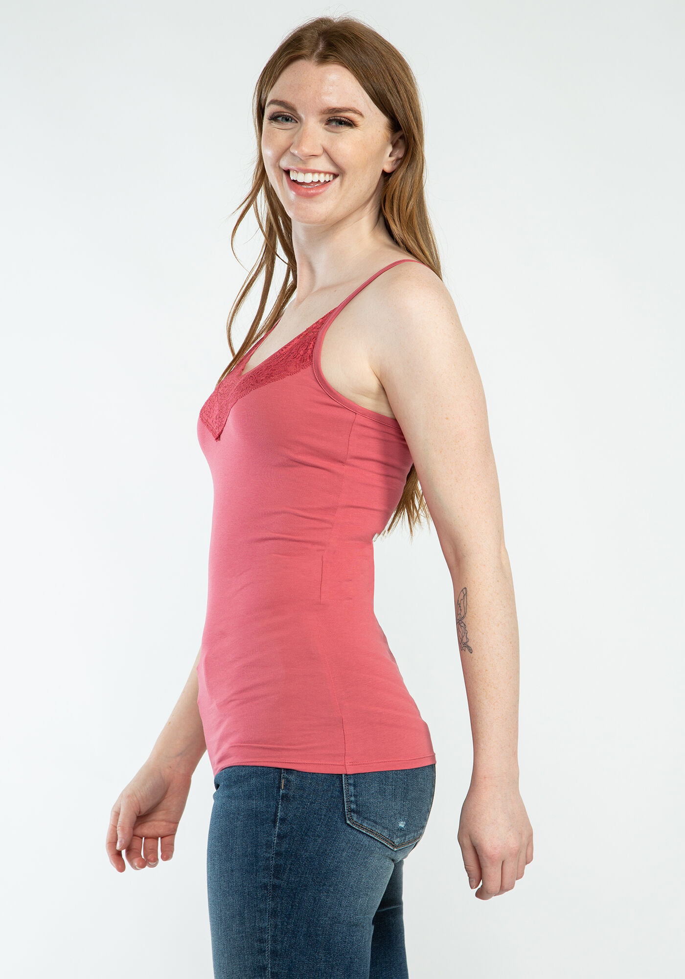 lexxi lace vneck tank Image 3