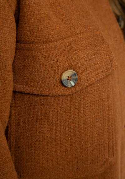 button front shacket Image 6