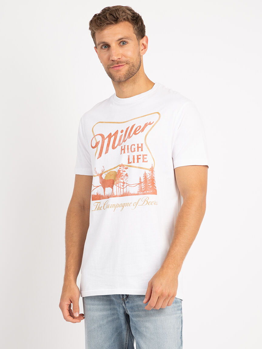 miller beer graphic tee Image 2