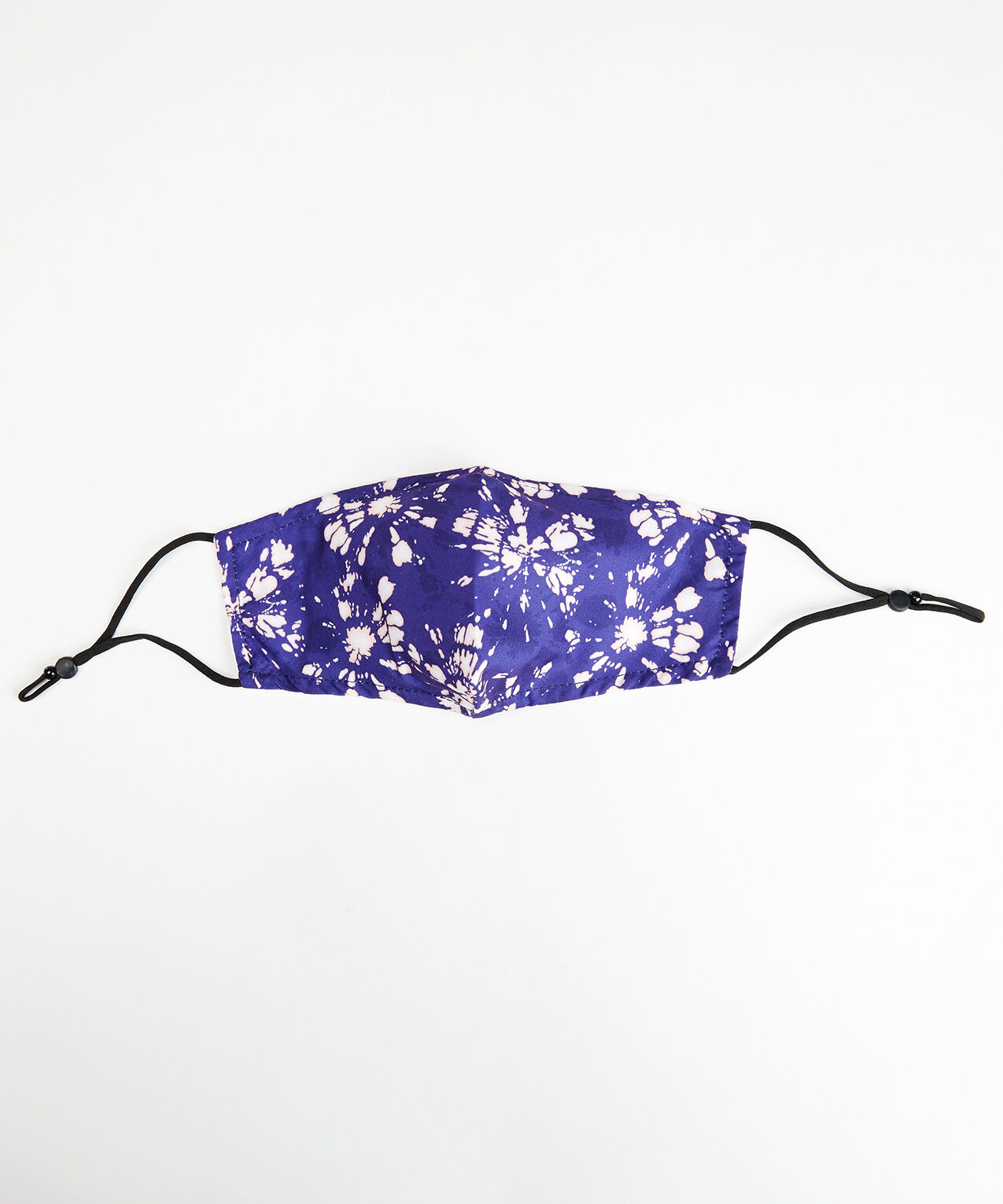 bleached tie dye face mask  Image 3