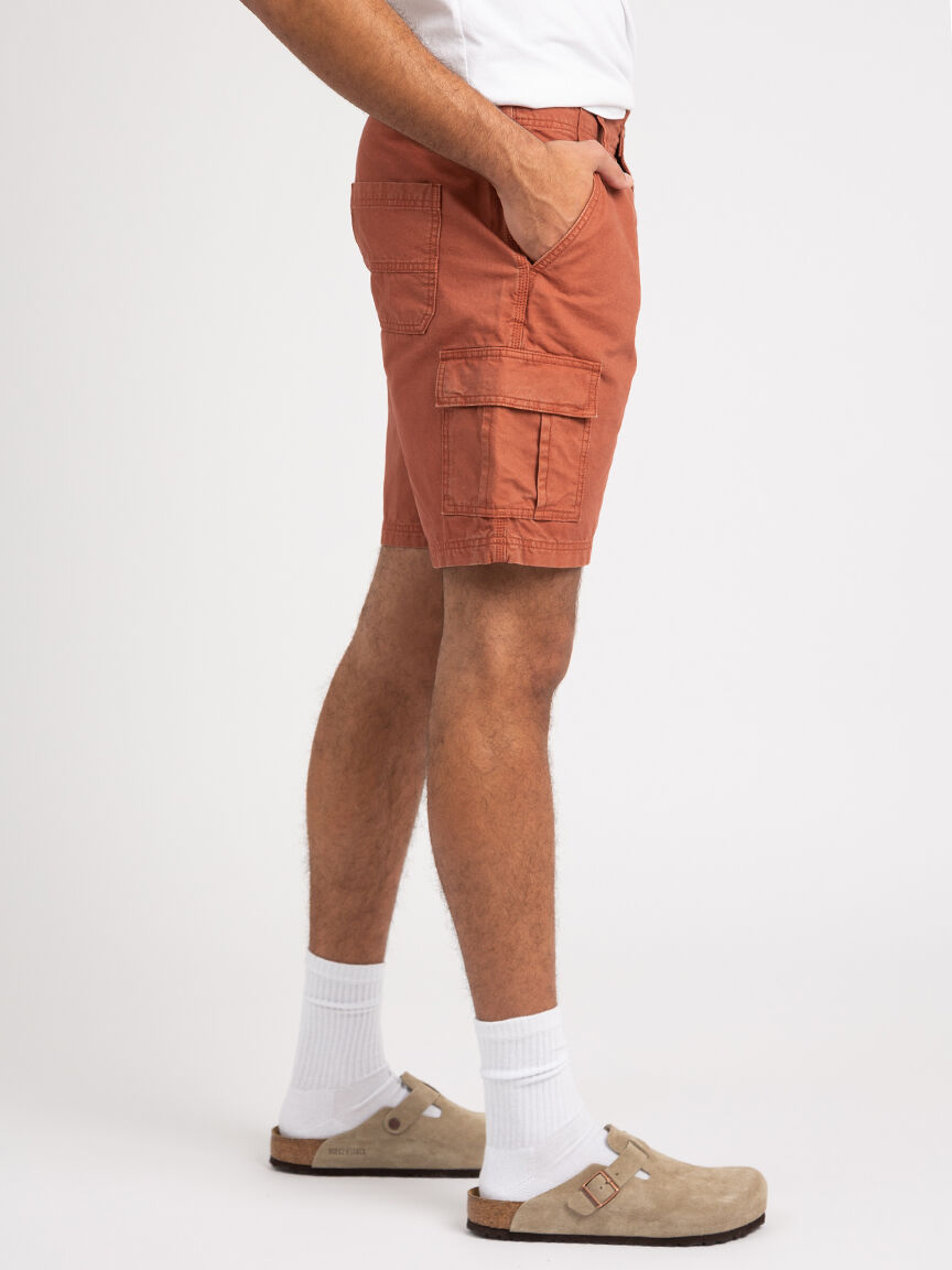 tom canvas cargo short &ndash; 9&rdquo; inseam Image 3