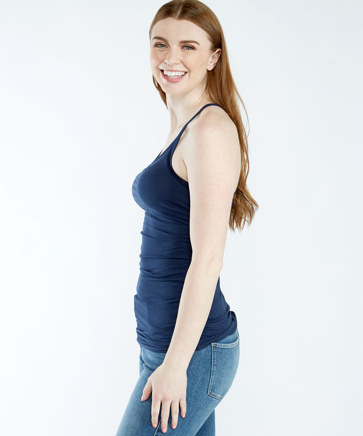 ally ruched navy 21 Image 3