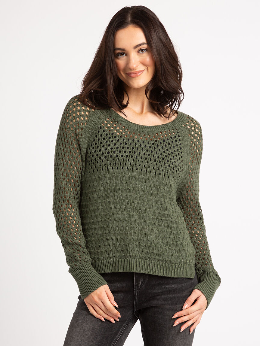 laurel mesh stitch sweater Bootlegger 2000006982