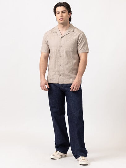 louis plaid textured 1 pkt shirt louis plaid textured 1 pkt shirt