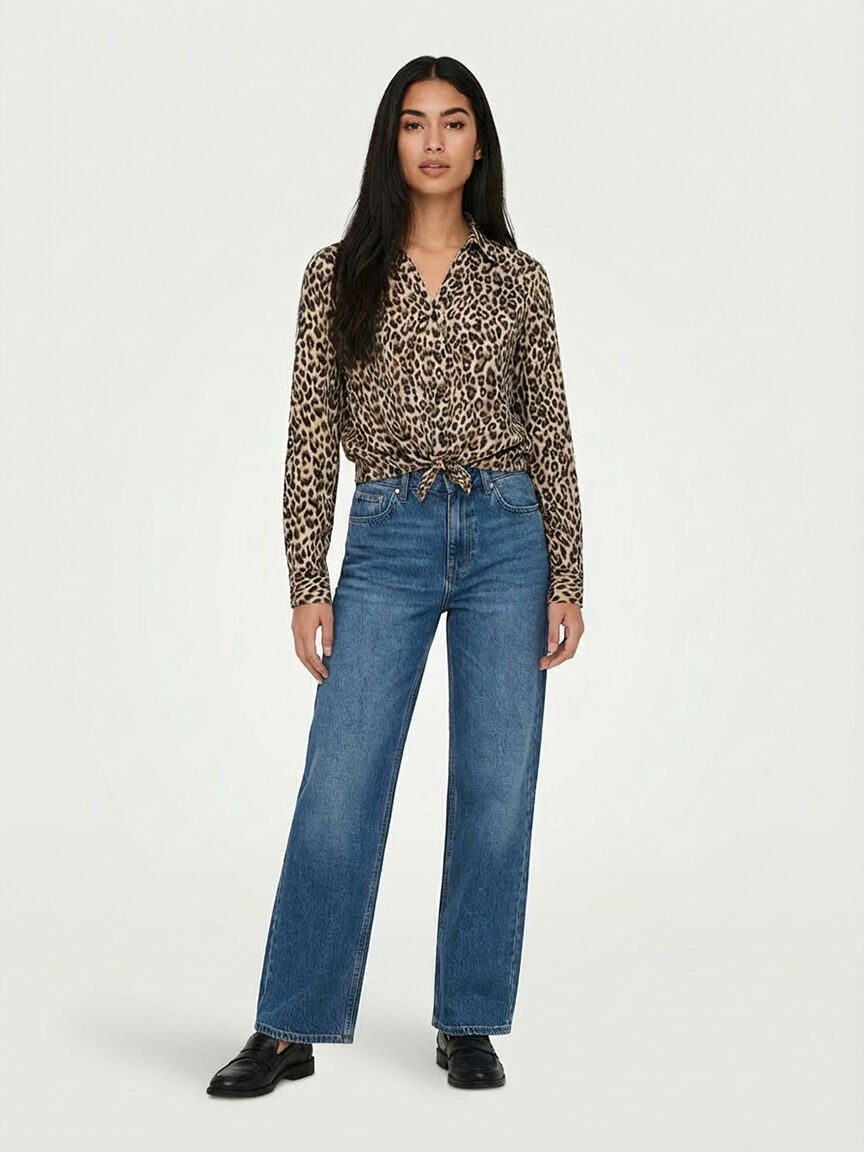 nova long sleeve knot shirt