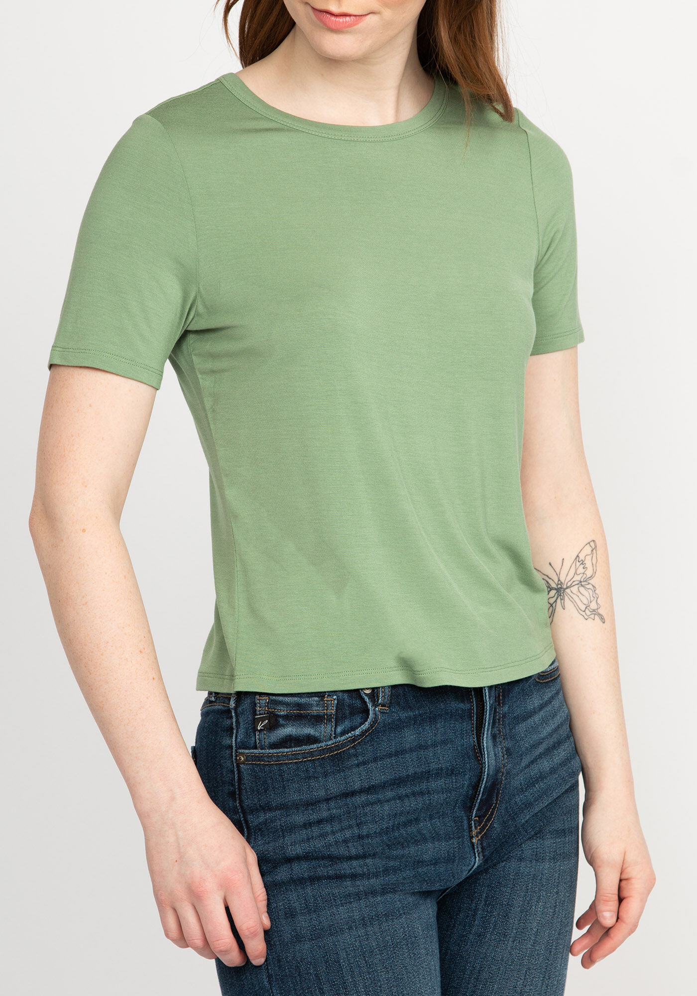 sereena crew neck short sleeve t-shirt Image 4