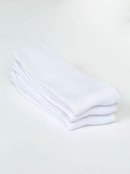 men's essential 3 pack crew socks men's essential 3 pack crew socks Image 5