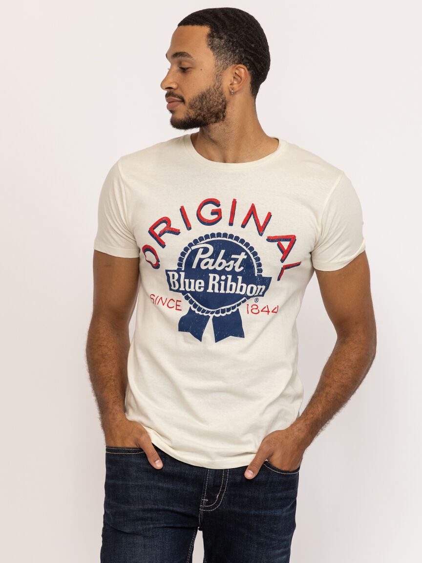 unisex pabst blue ribbon graphic tee