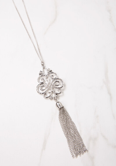 necklace w filigree pendant necklace w filigree pendant Image 3