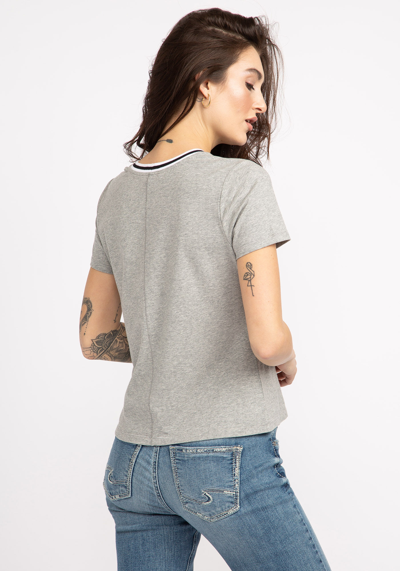 goldie short sleeve ringer t-shirt Image 3