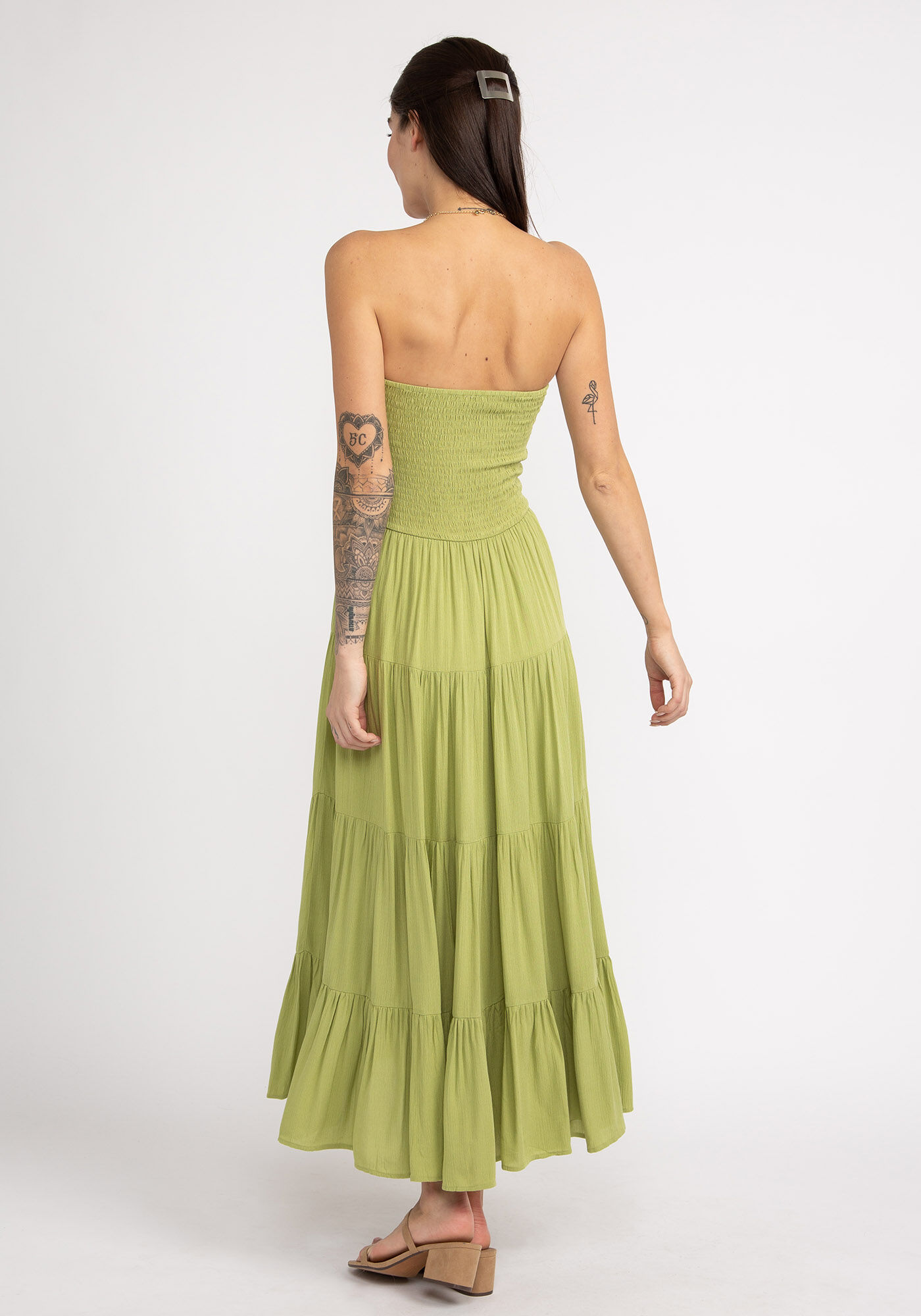 kelly strapless maxi dress Image 2