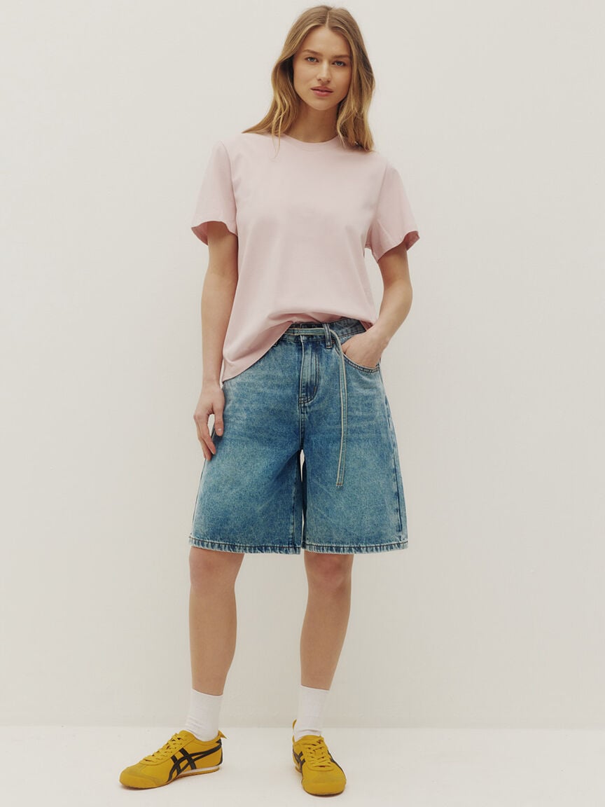 hudson belted shorts