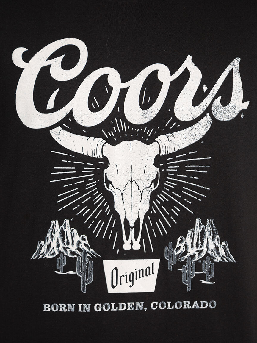 coors skull graphic tee Image 6