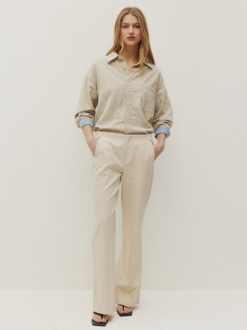 alexis linen shirt