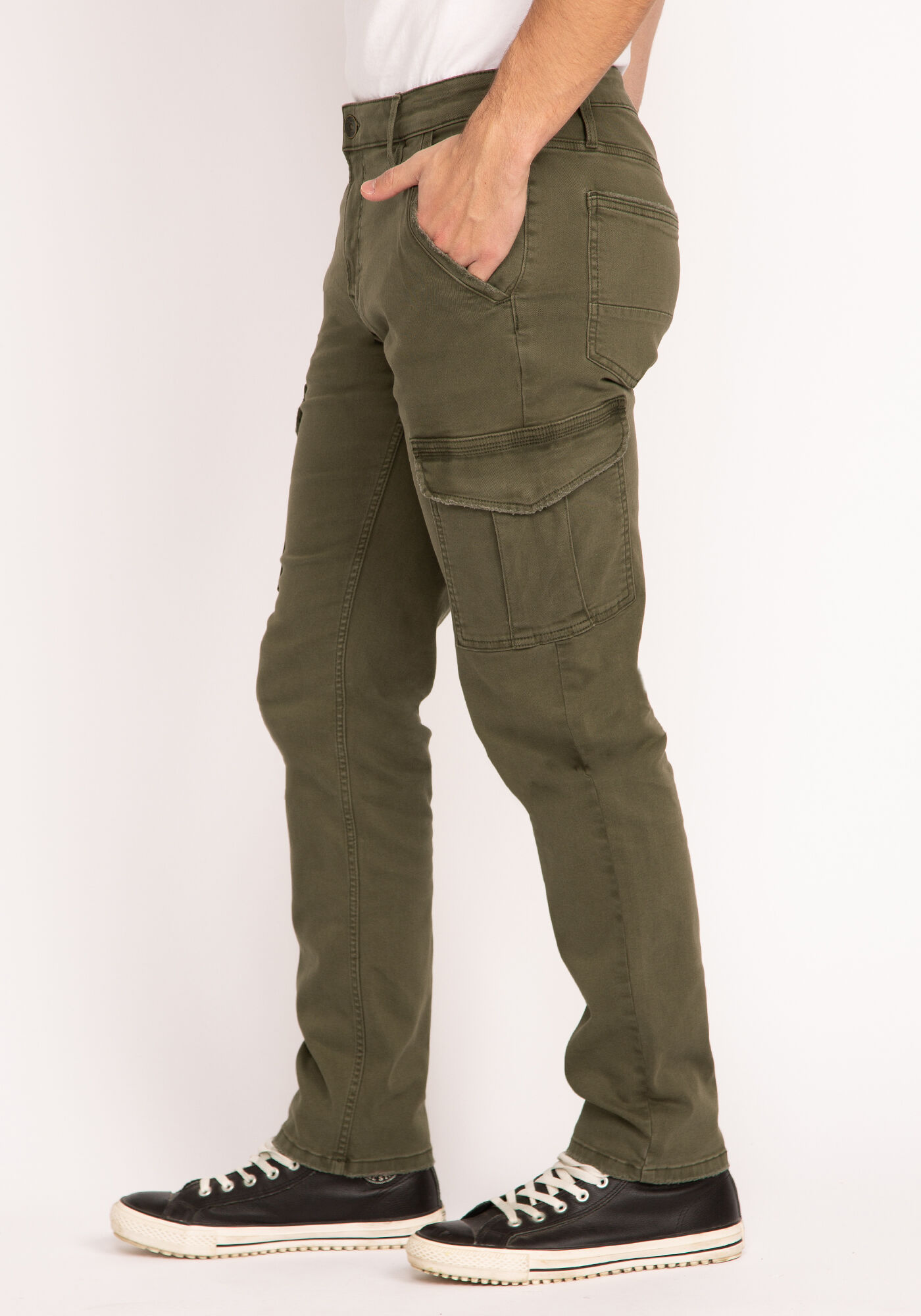 jackson olive slim straight cargo Image 3