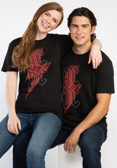 acdc thunder graphic tee Image 2