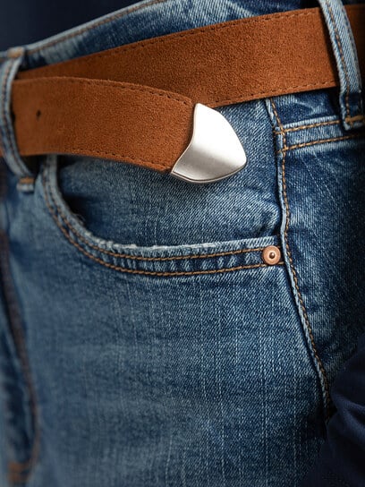 women's suede belt with metal tip women's suede belt with metal tip