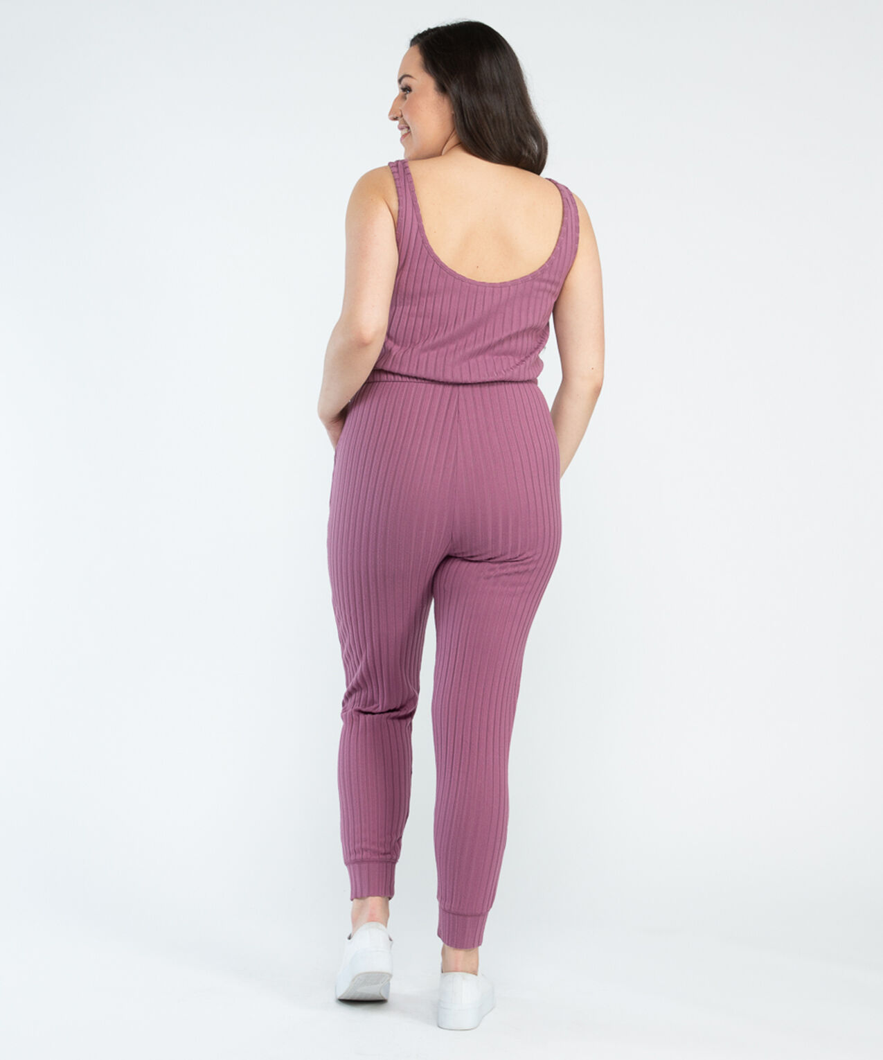 rib knit jumpsuit - blair Image 2