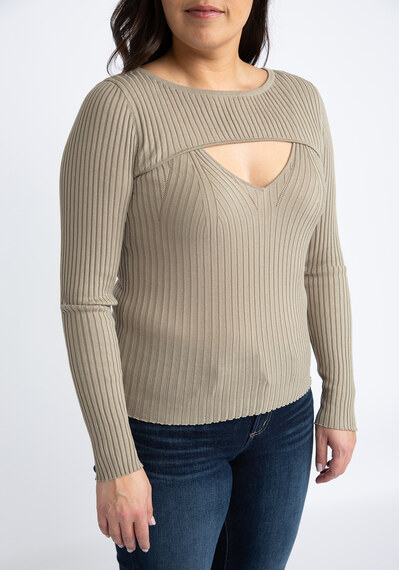 marion cut out sweater Image 4
