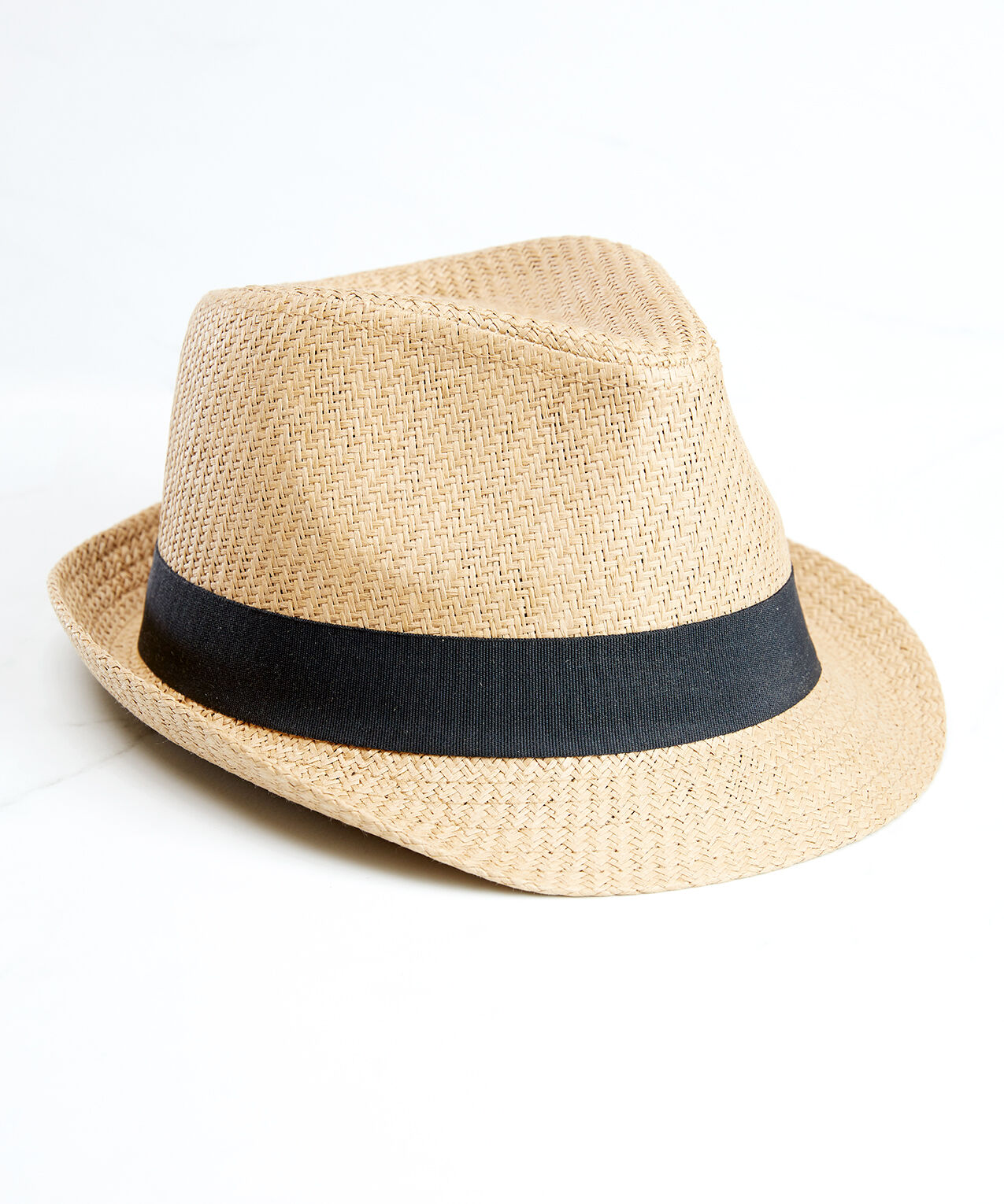 fedora with black band Image 1