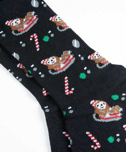 women's holiday sloth socks  Image 3