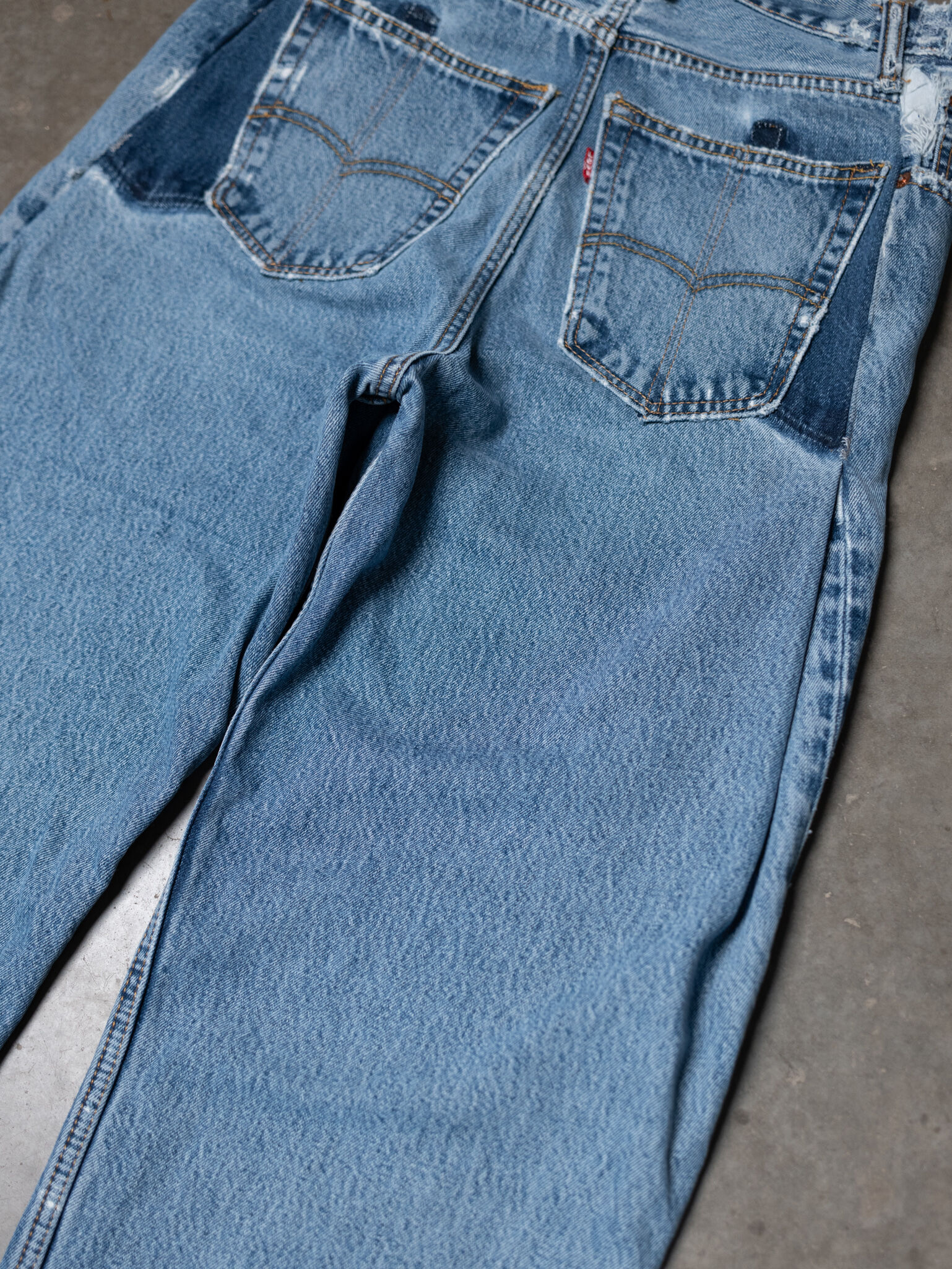 levi's 550 altered wide leg jean circa early 90s Image 5